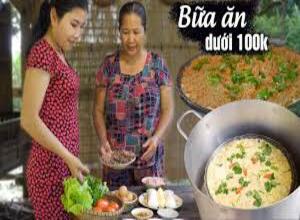 Mẹ Thử Tài Nấu Bữa Ăn Ngon Dười 100K